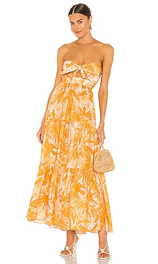 zimmermann strapless dress