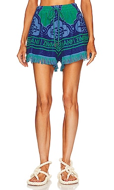 Product image of Zimmermann Tiggy Terry Shorts. Click to view full details