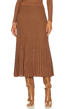 Significant Other Adeline Skirt in Chocolate | REVOLVE