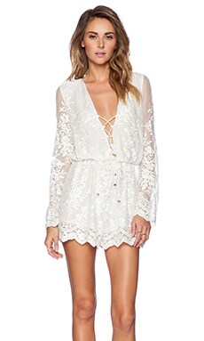 zimmerman white playsuit