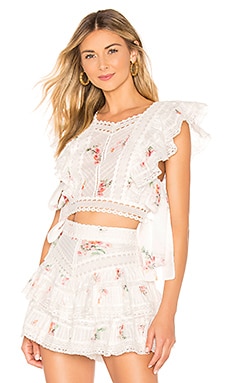 Zimmermann heathers outlet pintuck frill dress