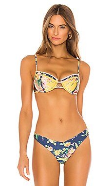 

Топ бикини zinnia - Zimmermann, Coral;mustard, На косточках