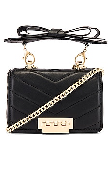 фото Сумка на плечо soft earthette mini chain shoulder - zac zac posen