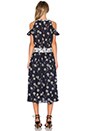 view 3 of 3 Cold Shoulder Dress in Midnight