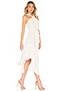 view 2 of 3 Halter Dress in Soft White