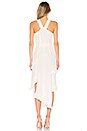 view 3 of 3 Halter Dress in Soft White