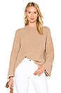 view 1 of 4 Crossover Pullover in Camel