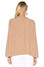 view 3 of 4 Crossover Pullover in Camel