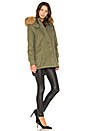 view 3 of 5 Fur Lined Parka in Green