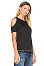 view 2 of 5 T-SHIRT ÉPAULES DÉNUDÉES in Black