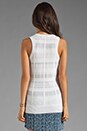 view 2 of 4 Shell Tank in Soft White