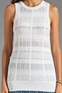 view 3 of 4 Shell Tank in Soft White