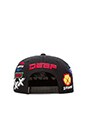 view 3 of 5 Final Lap Snapback in Black