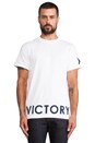 view 1 of 4 T-SHIRT LOWER LEVEL in White