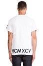 view 3 of 4 T-SHIRT LOWER LEVEL in White