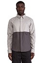 view 1 of 3 High-Low Button Down in Grey