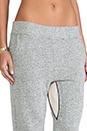 view 5 of 7 Drop Crotch Pant with Panel in Charcoal
