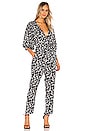 view 1 of 3 Romantic Vines Jumpsuit in Black Multi