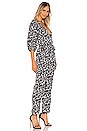view 2 of 3 Romantic Vines Jumpsuit in Black Multi