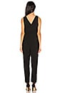 view 3 of 3 Wrap Front Jumpsuit in Rich Black