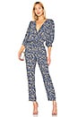 view 1 of 3 Wrap Jumpsuit in Antique Blue