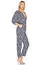 view 2 of 3 Wrap Jumpsuit in Antique Blue