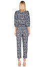 view 3 of 3 Wrap Jumpsuit in Antique Blue