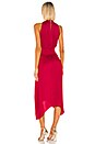 view 3 of 3 VESTIDO MIDI HALTER in Retro Pink