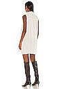 view 3 of 3 Sleeveless Shift Dress in Ivory