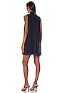 view 3 of 3 Sleeveless Shift Dress in Navy
