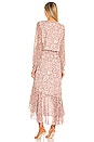 view 3 of 3 High Low Dress in Silky Snake
