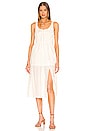 view 1 of 3 Swiss Dot Midi Dress in Toasted Ivory
