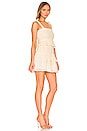 view 2 of 3 Ruffle Mini Dress in Toasted Ivory