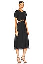 view 2 of 3 Cutout Maxi Dress in Rich Black