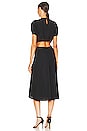 view 3 of 3 Cutout Maxi Dress in Rich Black