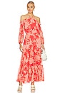 view 1 of 3 Smocked Waist Halter Maxi Dress in Rose Of Sharon