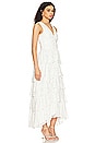 view 2 of 3 Cascading Ruffle Maxi Dress in New Ivory