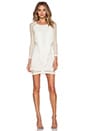 view 4 of 4 Mesh Overlay Dress in Cloud