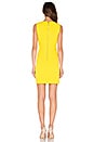 view 3 of 3 Cut Out A Line Dress in Yellow Zest