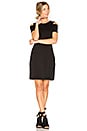 view 1 of 3 Cold Shoulder Dress in Rich Black