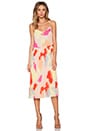 view 1 of 3 Crystal Pleat Midi Dress in Sand