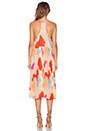 view 3 of 3 Crystal Pleat Midi Dress in Sand