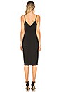 view 3 of 3 Spaghetti Strap Bodycon Dress in Rich Black