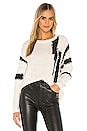 view 1 of 5 Crewneck Jersey Pullover in Antique White