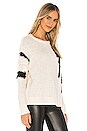 view 2 of 5 Crewneck Jersey Pullover in Antique White