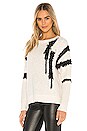 view 3 of 5 Crewneck Jersey Pullover in Antique White
