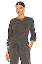 view 1 of 4 Brushed Cozy Sweater in Medium Heather Grey