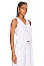 view 2 of 4 Micro Vest in Ultra White