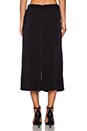 view 3 of 3 Pleated Culottes in Rich Black