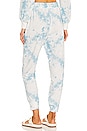 view 3 of 4 Tie Dye Jogger in Blue Lake Multi
